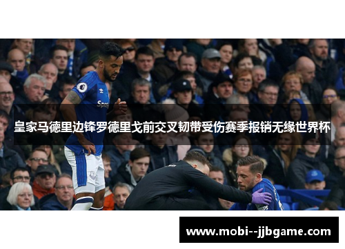 皇家马德里边锋罗德里戈前交叉韧带受伤赛季报销无缘世界杯